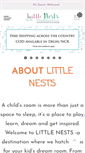 Mobile Screenshot of littlenests.com